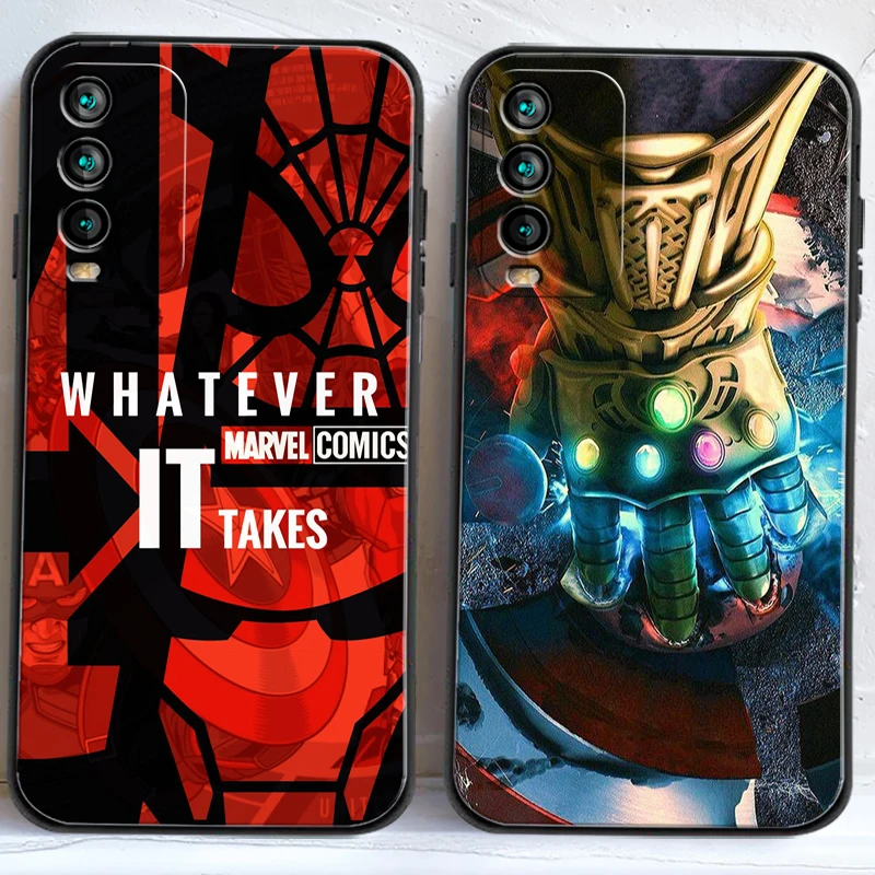 

Marvel Iron Man Phone Cases For Xiaomi Redmi 7 7A 9 9A 9T 8A 8 2021 7 8 Pro Note 8 9 Note 9T Coque Carcasa Soft TPU Funda