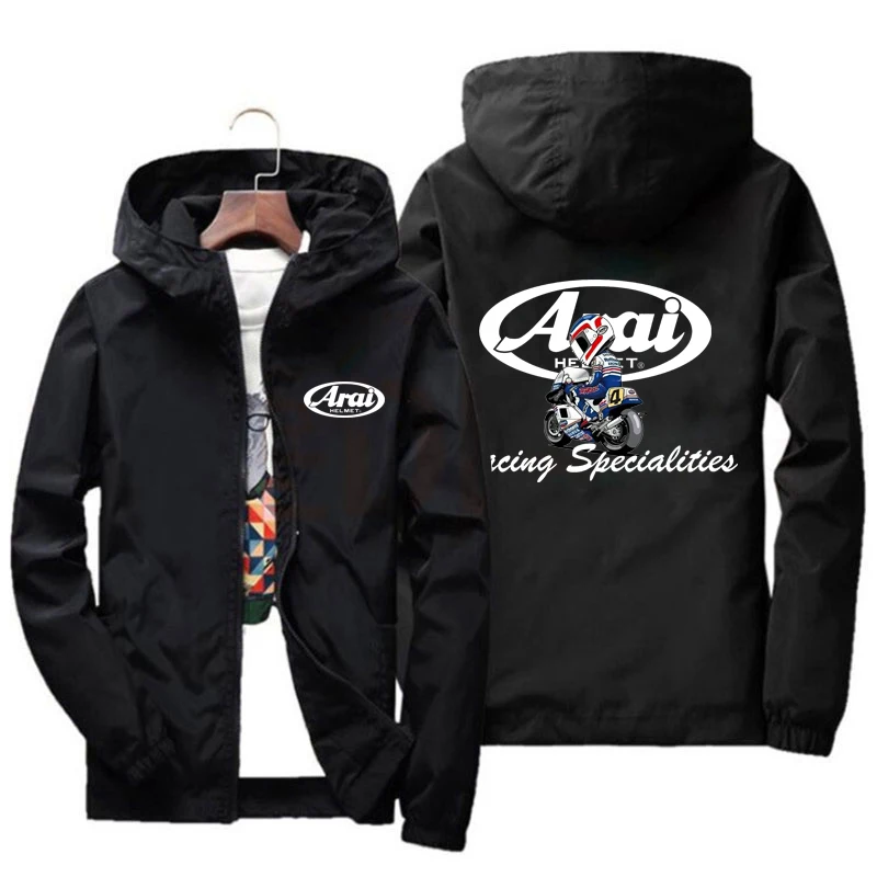 

Arai motorcycle jacket Men's baseball jacket Casual jacket Men's hip-hop street style work jacket Racing jacket Sunscreen jacket