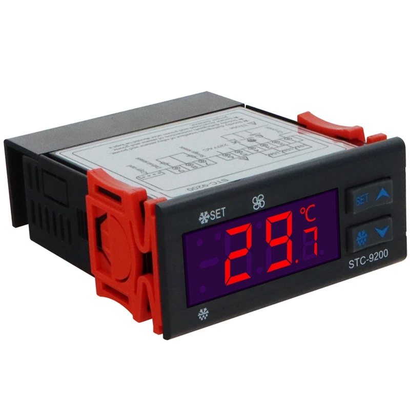

Цифровой регулятор температуры STC-9200, Терморегулятор с функцией размораживания