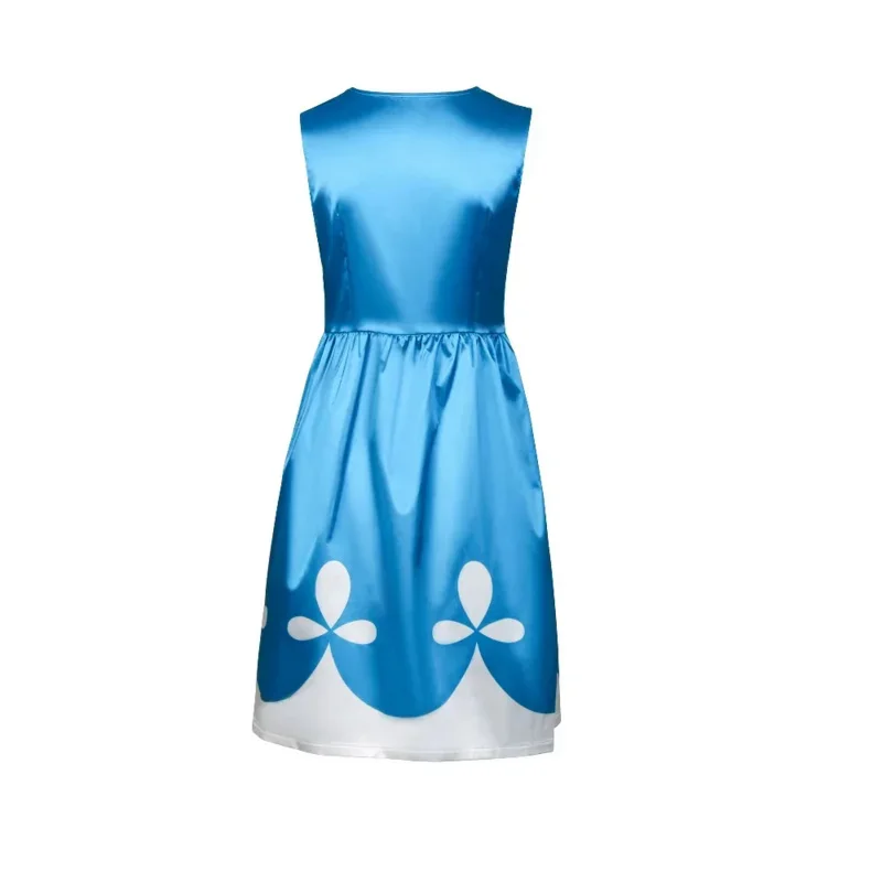 Костюм для косплея троллей взрослых женщин платье принцессы Бобби с красным