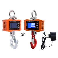 500kg1000kg 1000lbs2000lbs crane scale electronic industrial scale digital hanging hook farm hunting fishing outdoor