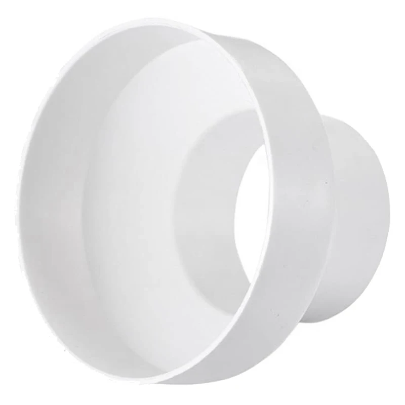 

Ventilation Pipe Reducer Adapter Pipe Air Duct Adapter Pipe Connector for Inline Ventilation System(110-100mm)