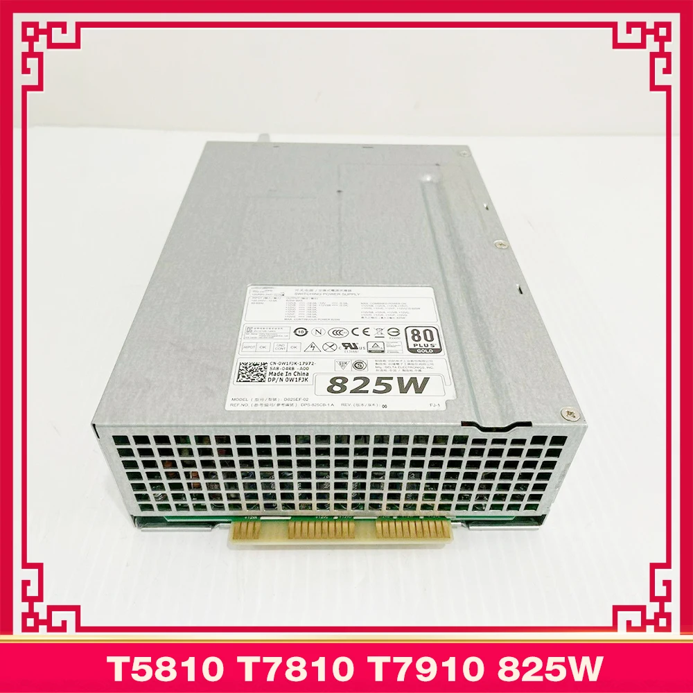 D825EF-02 DPS-825CB-1 A H825EF-02 FT7T6 W1FJK 0W1FJK для DELL T5810 T7810 T7910 825W, серверный источник питания