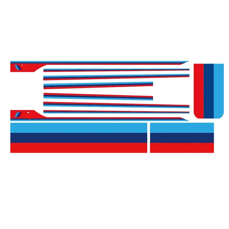 1 комплект M Power Performance наклейки на дверь автомобиля для BMW F30 F10 E60 E90 E46 E28 E30 E34 E36 M3 M5 M2