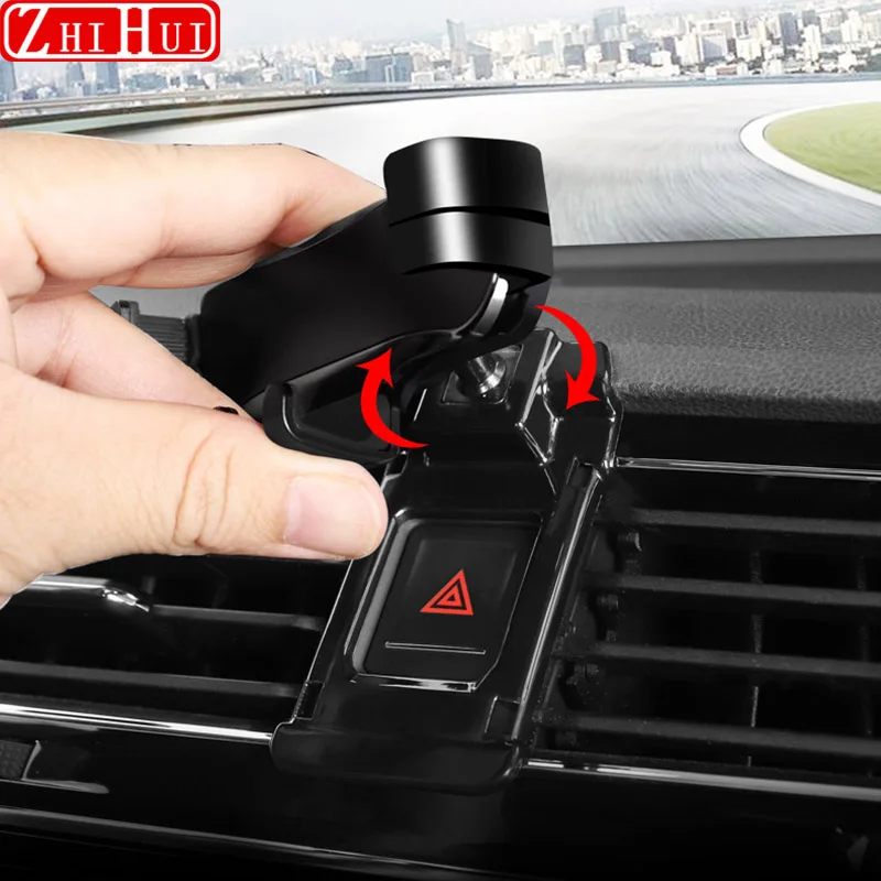 car styling mobile phone holder for škoda skoda octavia superb spaceback rapid 2013 2020 air vent mount gravity bracket stand free global shippin