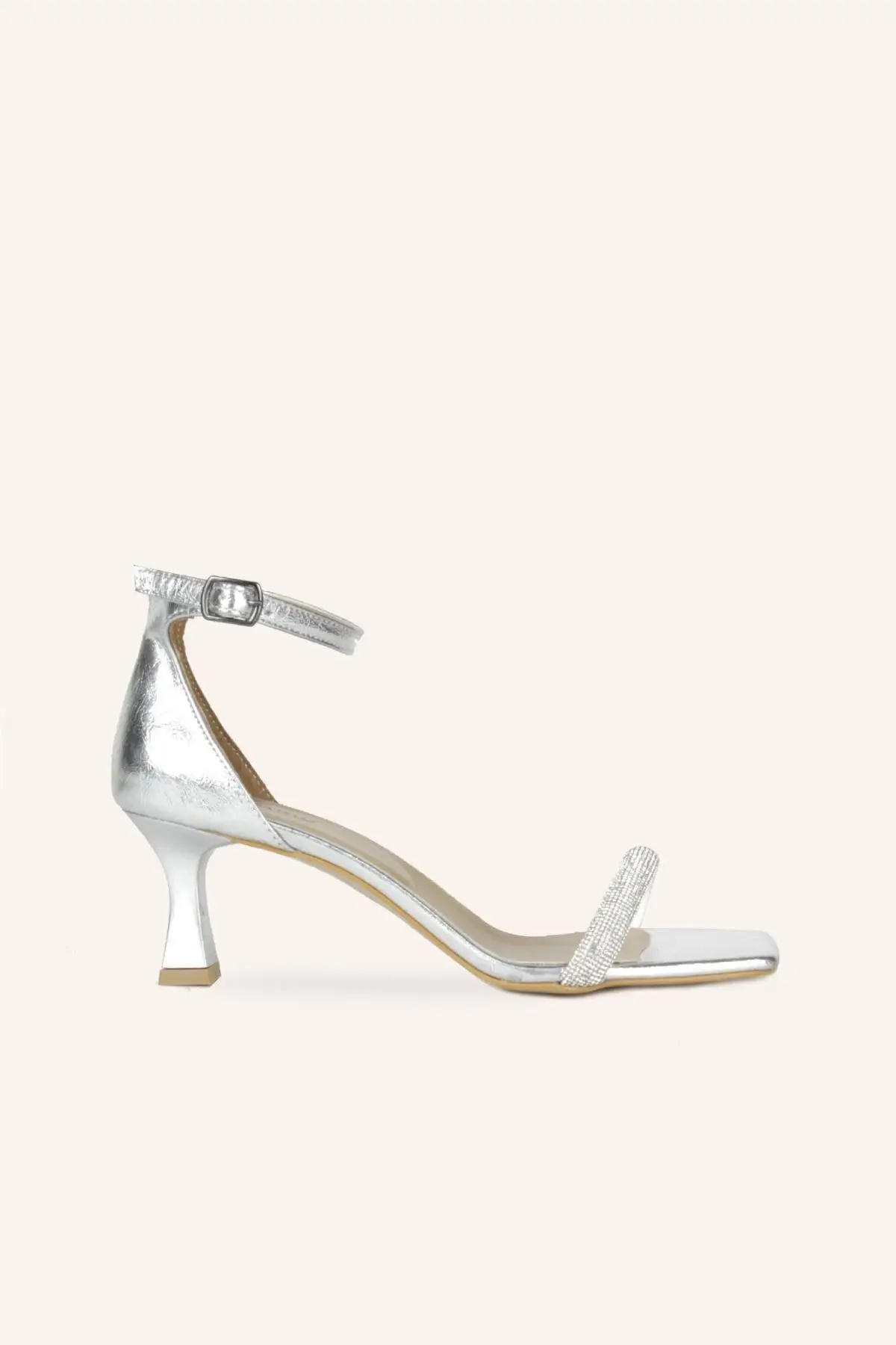 

Женские вечерние туфли, стильные модные туфли, серебристые туфли с одним ремешком и мини-Каблуком