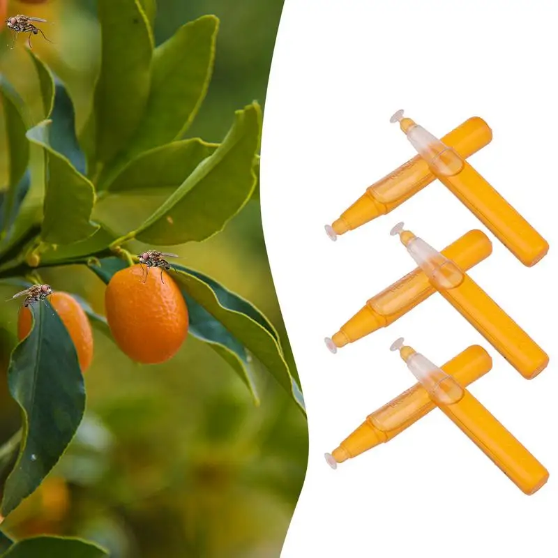 

10 Pcs Fruit Fly Killer Portable Fly Catcher Multipurpose Fruit Fly Attractant Trap For Garden Supplies Home Accessories