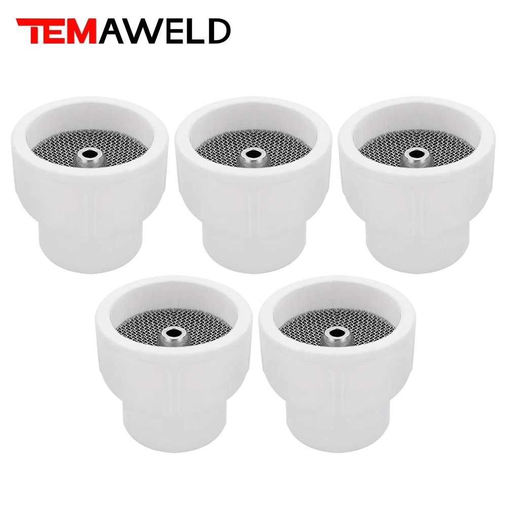 Профессиональные керамические сварочные чашки из глинозема 16#, 3 шт., для горелок WP9/20/17/18/26