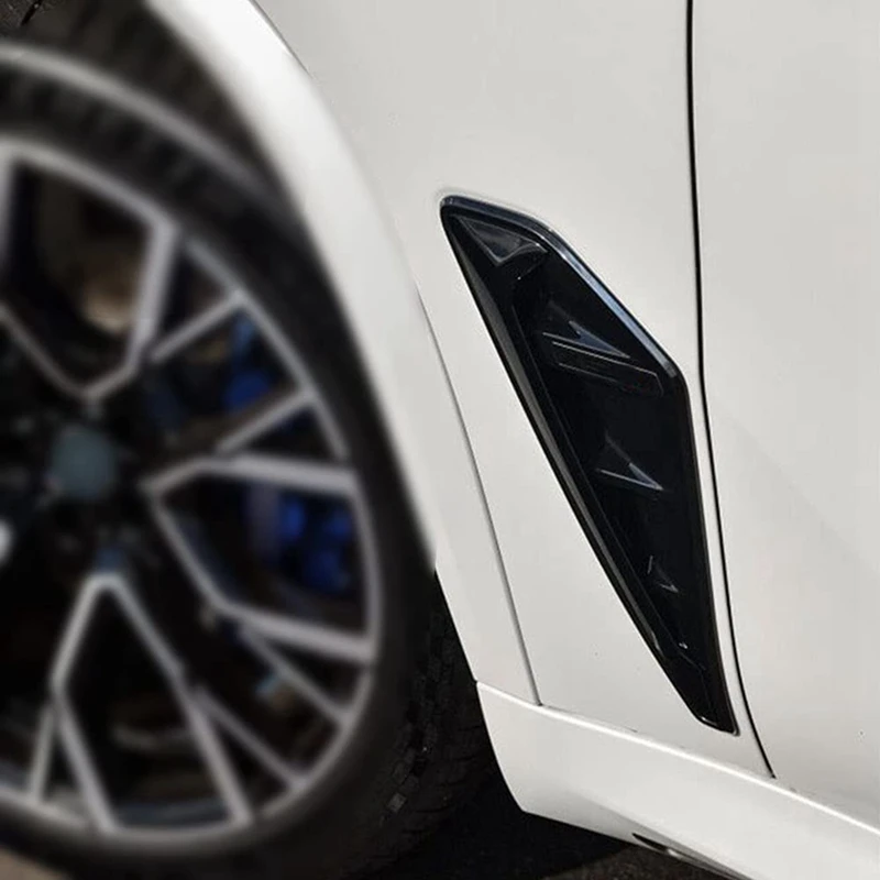 Автомобильная боковая накладка на жабры акулы с боковым воздуховыпускным