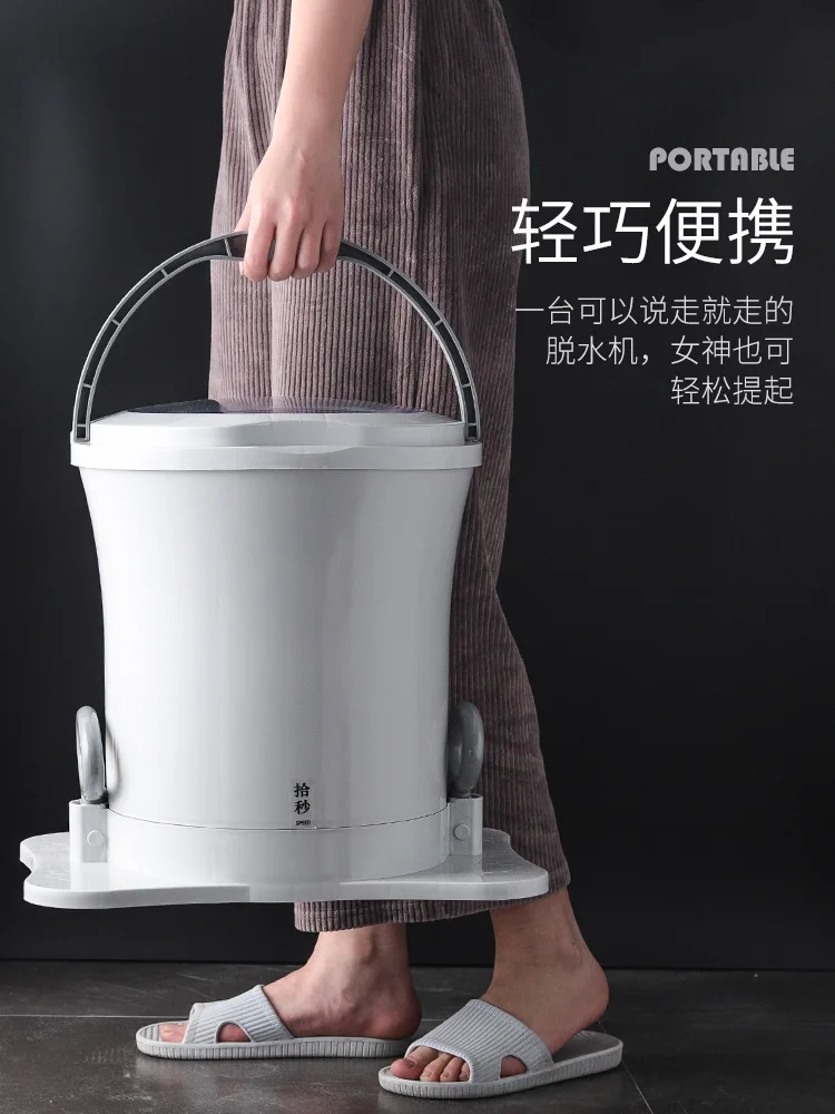 Manual Electric Free Dehydrator, No Electric Tumbler, Hand Pull Type Clothes Dryer  Portable Clothes Dryer