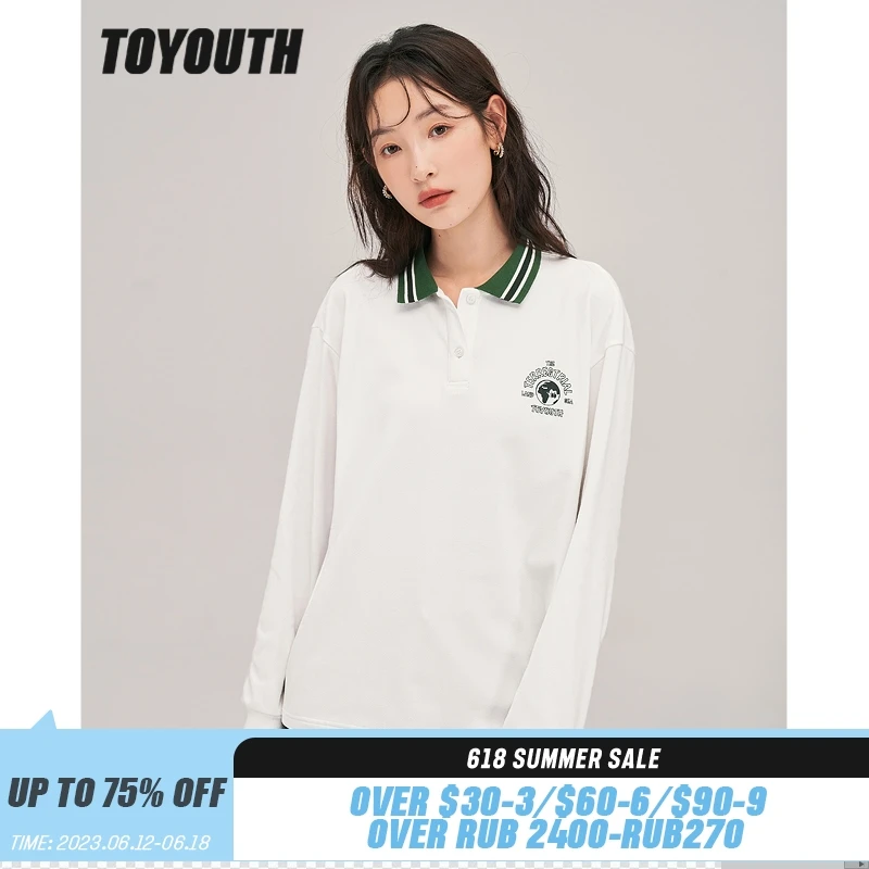 

Женская рубашка-поло с длинным рукавом, на осень/зиму