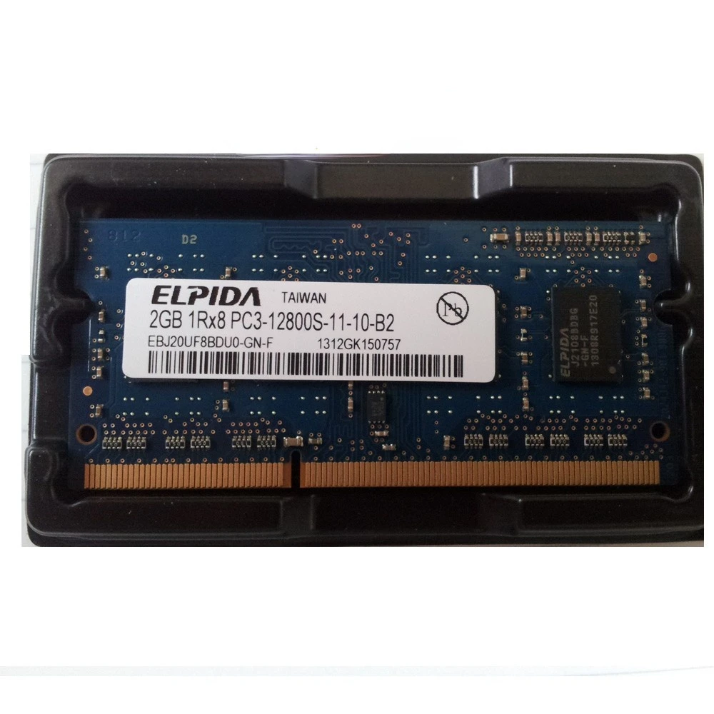 

RAM 2G 2GB 1rx8 PC3-12800S EBJ20UF8BDU0-GN-F Laptop Internal Memory