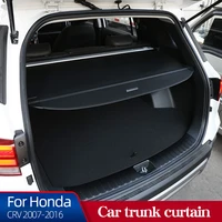 car rear trunk curtain cover for honda crv cr v 2007 2016 rack partition shelter interior car styling decoration accessories
