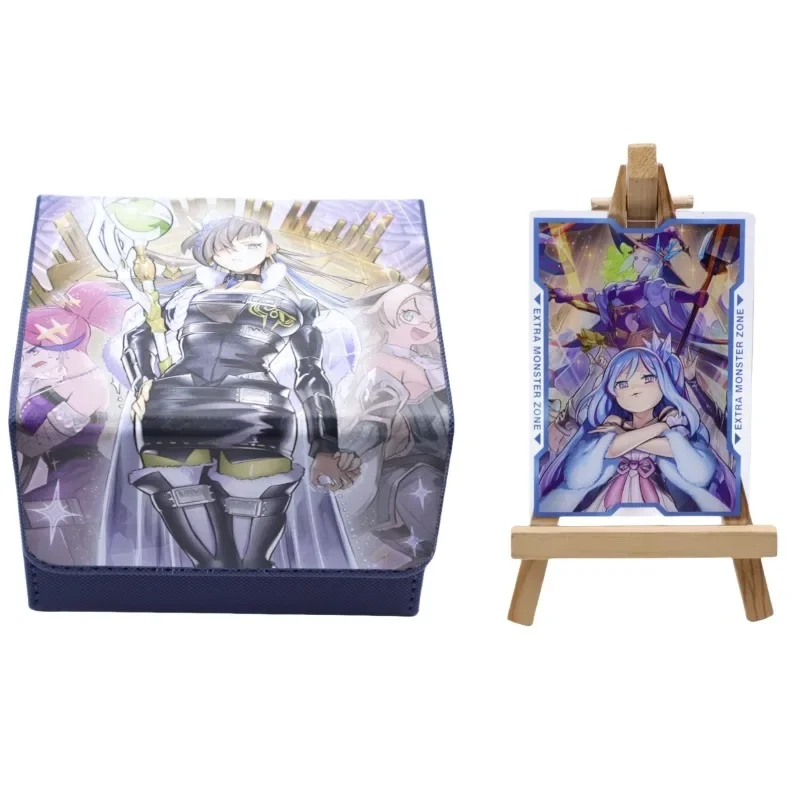 Самодельная кожаная карточка для хранения YuGiOh Witchcrafter Golem aruku Центральная