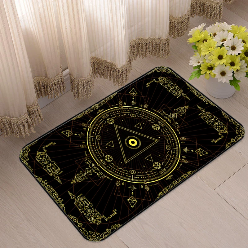 

Ouija Boards Floor Carpets Bath Mats Door Mat Entrance Doormat Hallway Carpet Kitchen Decoration Rugs Living Room Bathroom Rug