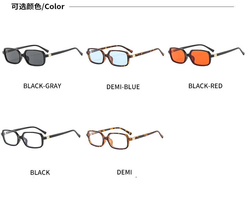 Маленькие Овальные Солнцезащитные Очки Унисекс В Винтажном Стиле С Антибликовым
