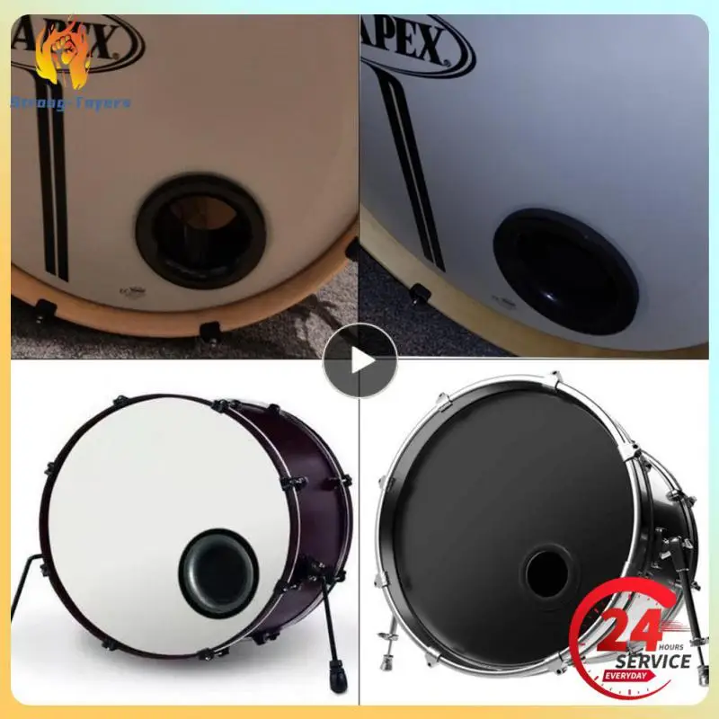 

1~8PCS Bass Loudspeaker Reverberation Speaker Drum Bottom Microphone Loudspeaker Voice Sound Amplifier Drum Accessories