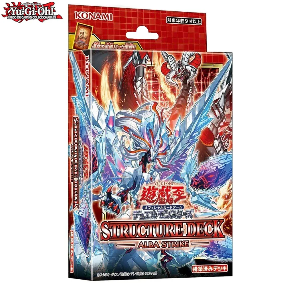 

Yu-Gi-O Duel Monsters Structure Deck Alba Strike Ocg Trading Card Anime Games Collection Card Toy New Sealed Japanese In Stock