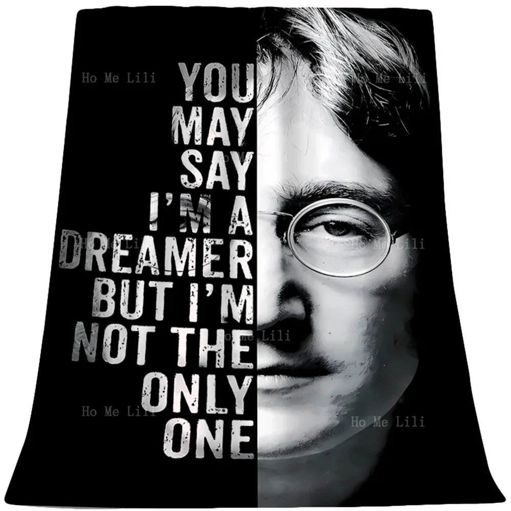 Фланелевое Одеяло Джон Леннон для кресла гостиной спальни