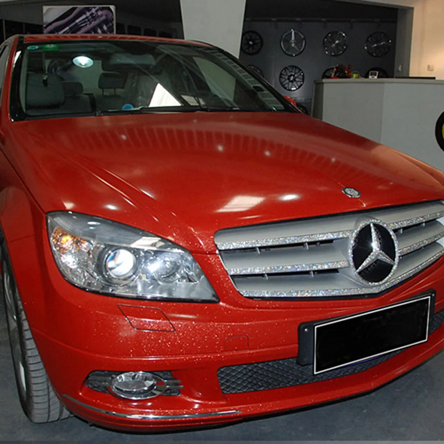 Высококачественная Глянцевая красная Алмазная жемчужная блестящая упаковка