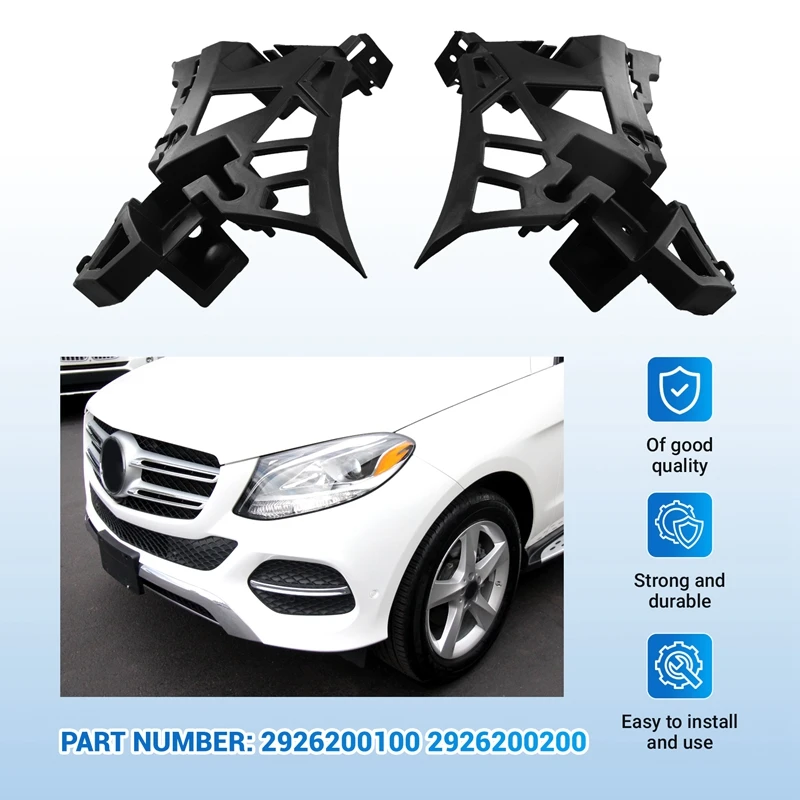 Кронштейн переднего бампера рамка фары для Mercedes Benz GLE-Class 2926200200 2926200100