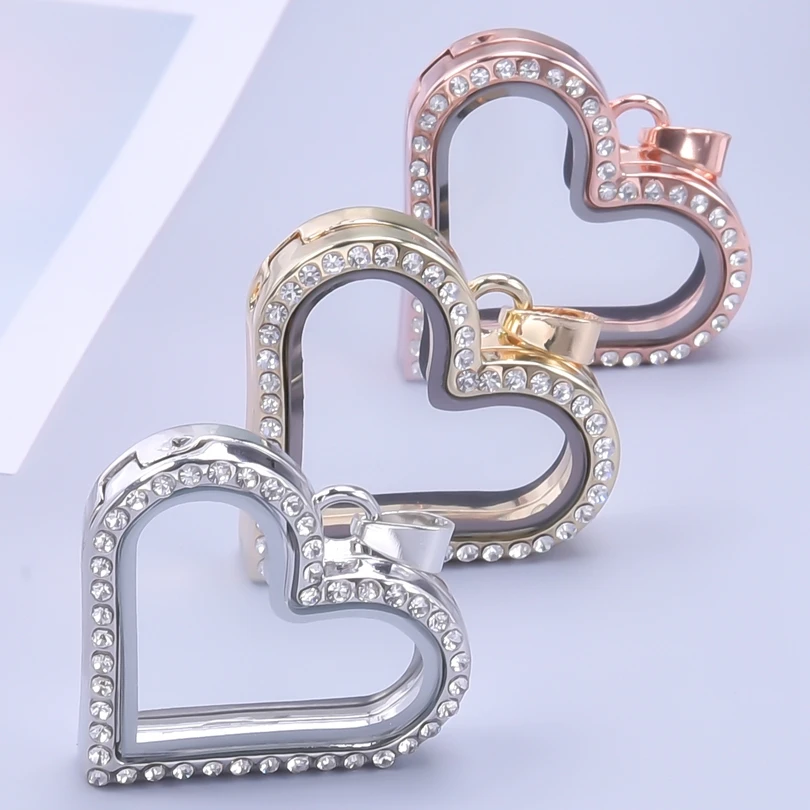 

1 шт., стеклянный медальон в форме сердца