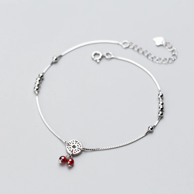 MloveAcc стерлингового серебра 925 пробы бусины монета очаровательные украшения для