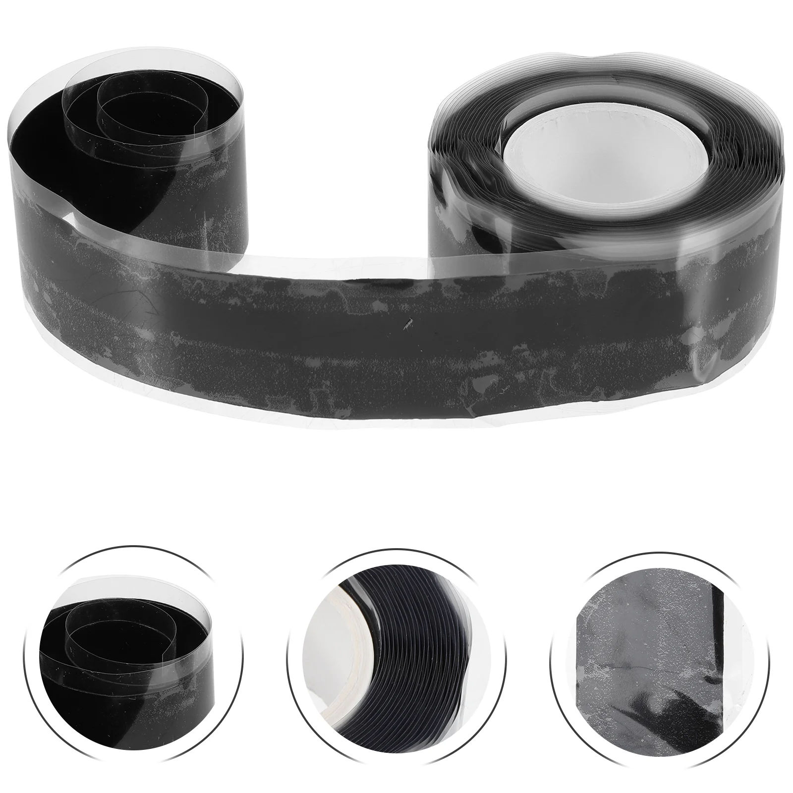 

2 Rolls of Handle Silicone Tape Refusing Tape Grip Silicone Tape Gym Gear Tape Repair Adhesive Tape