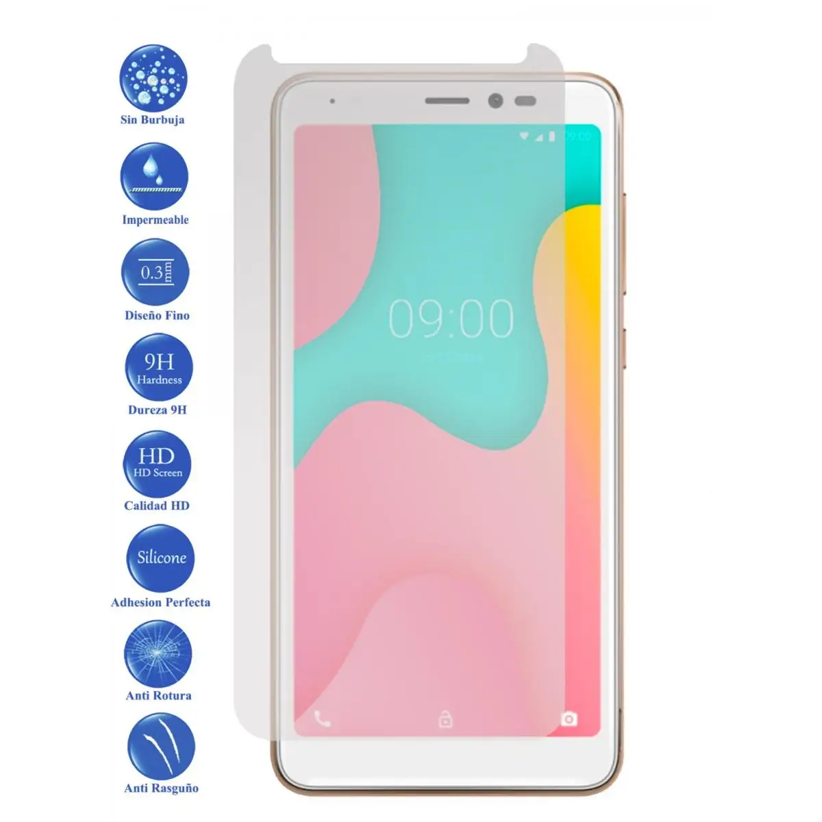 

Premium 9H glass tempered glass screen Protector for Wiko Y60