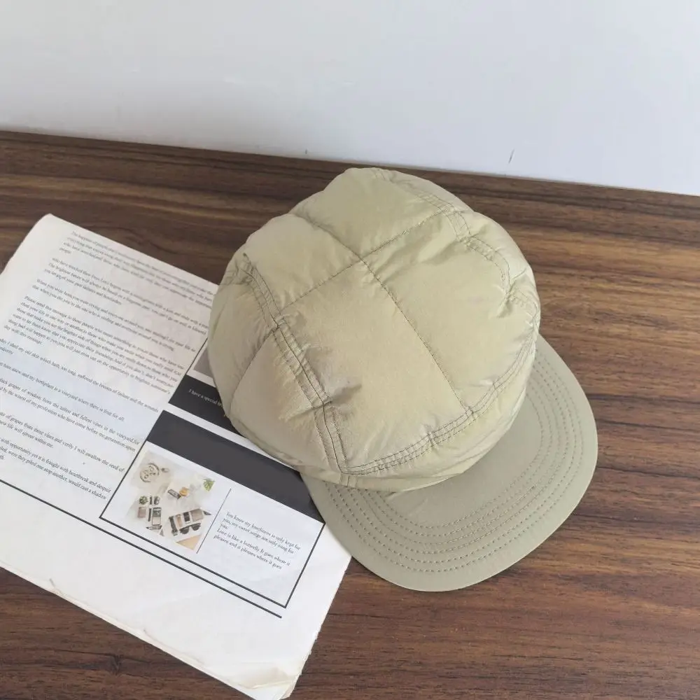 Ветрозащитная зимняя бейсбольная шапка с хлопковым наполнителем мягкая защитой