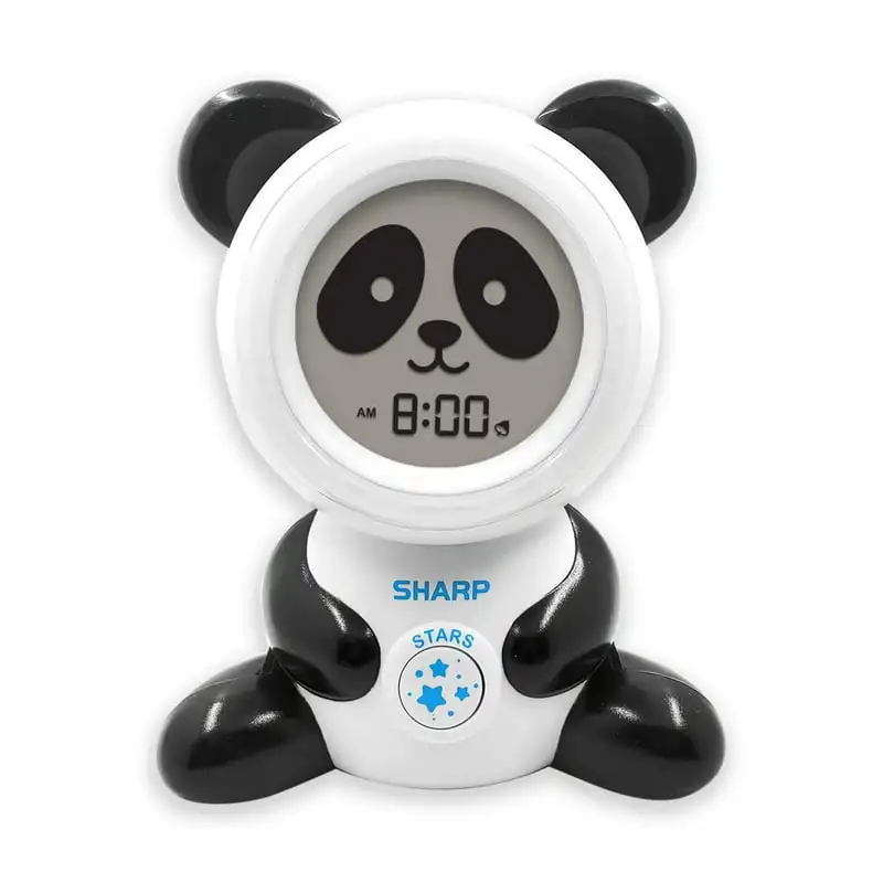 

to Wake Sleep Trainer Panda Clock, Brand, with Ceiling Projection, White Wallclock D wall clocks D clock Orologio da parete Ala