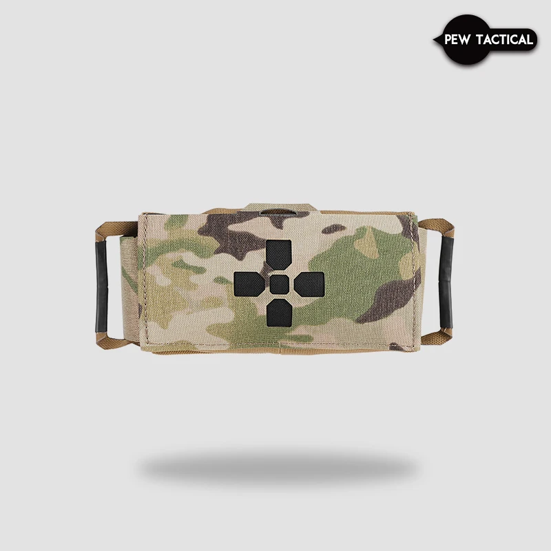 Фото PEW TACTICAL HSP Style Meical Pouch ITRK Quick Release Medical Kit Сумка для травм для ремня №2