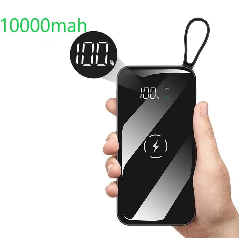 

Портативный внешний аккумулятор с 2-мя USB-портами, 10000 мАч