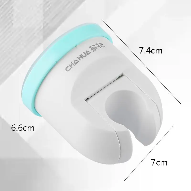 

Revolutionize Your Shower Experience With The Camellia No Drill Suction Cup Showerhead Bracket Easy Wall Mounting In White