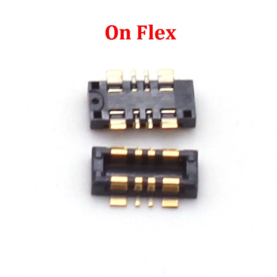 10 шт. FPC разъем аккумулятора на плате для Samsung Galaxy A51 A515 A71 A715 M31 M315 F DS A80 A805 A41 A415 зажим