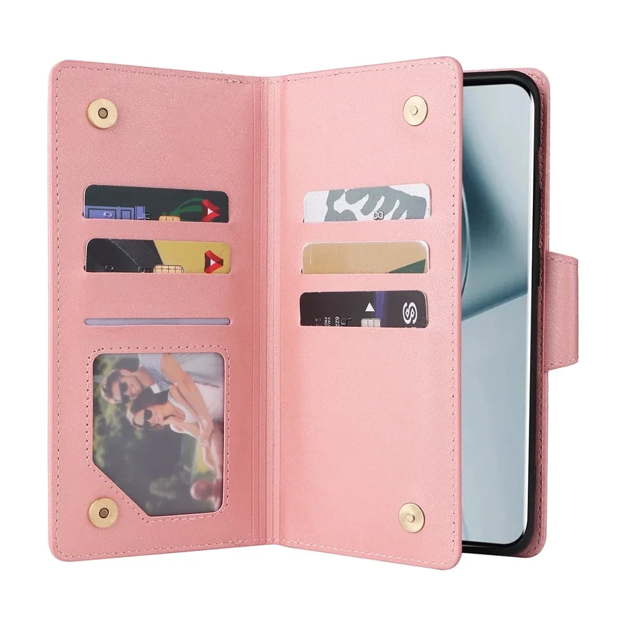 Кожаный ремешок флип-чехол для One Plus 10 9 8 7 7T Pro Nord 2 N10 N20 N100 N200