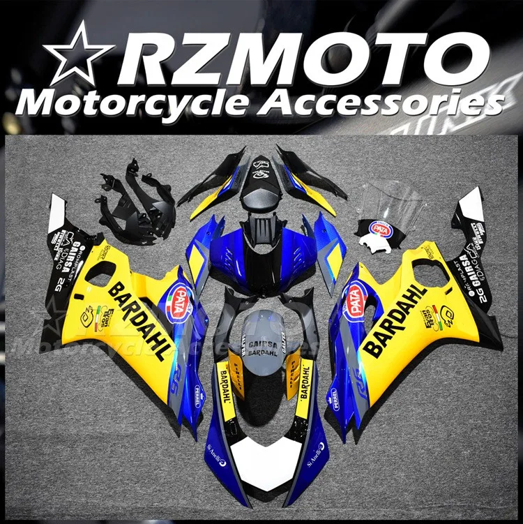 

Injection New ABS Fairings Kit Fit for YAMAHA YZF-R6 R6 2017 2018 2019 2020 2021 2022 17 18 19 20 21 22 Bodywork Set Yellow Blue