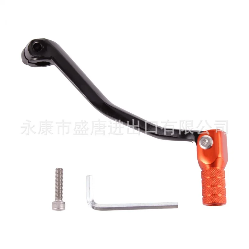 Рычаг переключения передач оранжевый из алюминиевого сплава складной рычаг для