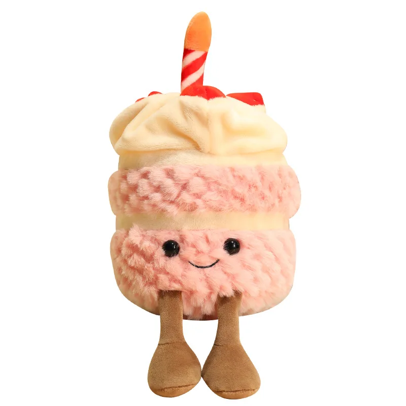 

2022 Europe and The United States New Genuine Jellycat Around BirthdayCake Kawaii Cartoon Cute Shape Girls Gift Plush Toy Doll