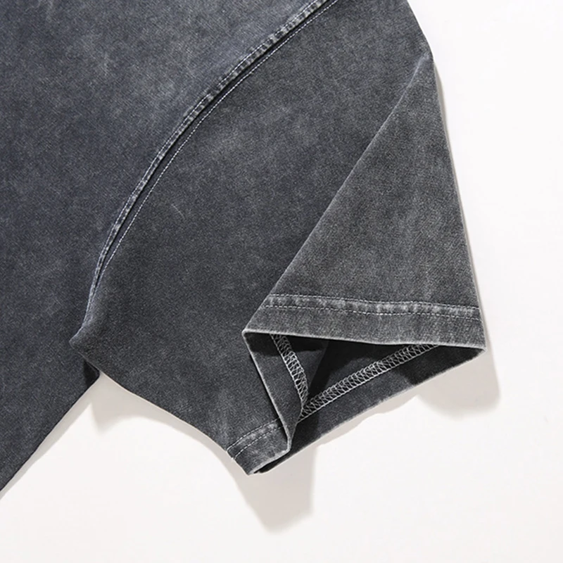 Футболка Мужская/женская с круглым вырезом винтажная уличная одежда в стиле