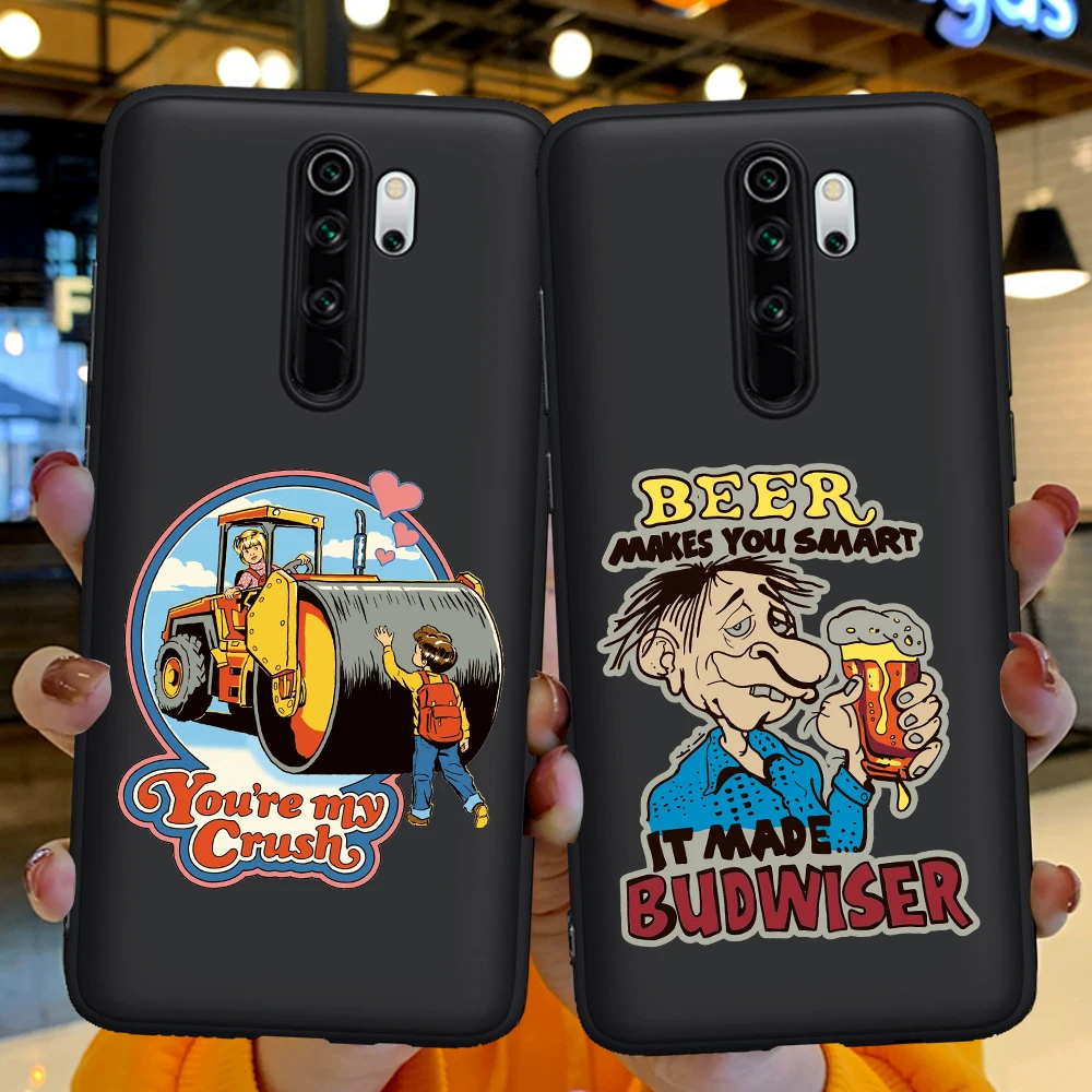 

Cute funny cartoon characters Soft Silicone for Xiaomi Mi 9T Redmi Note 5 6 7 8 8T 9 9S 10 10Pro K20 K30 9T Pro Phone Case cover