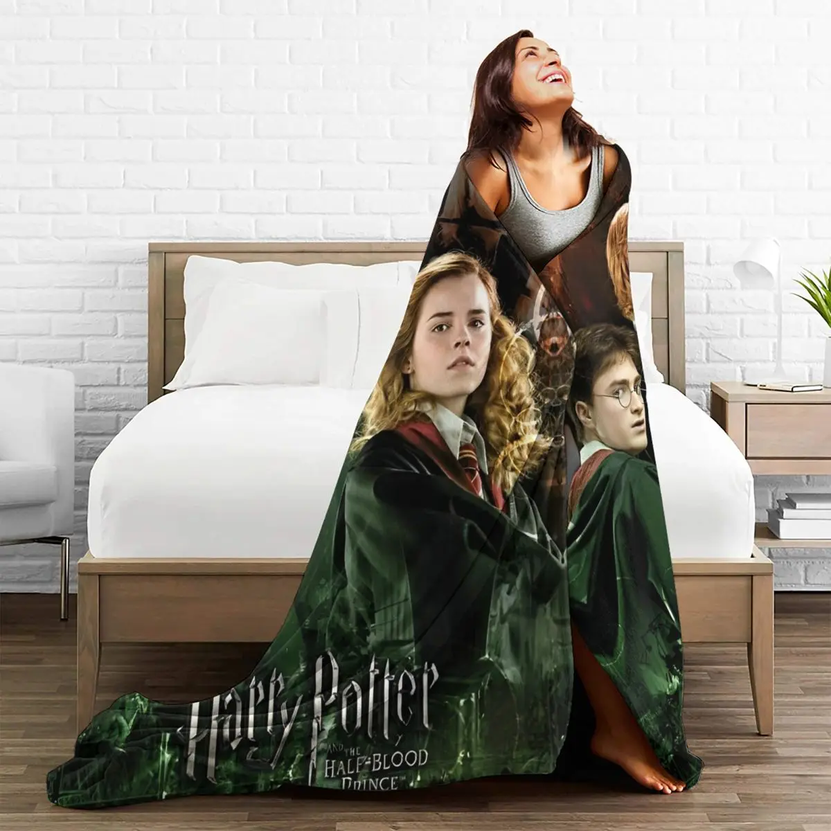 Одеяла из фильма Гаррис P-Potters Magic World декоративные фланелевые постельные