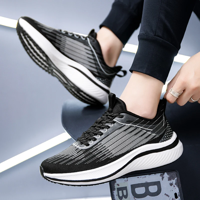 

Men's Cushion Sneakers for Couples Women 2023 Trends Casual Running Shoes Breathable Summer Jogging Trainers Male Female Tenis