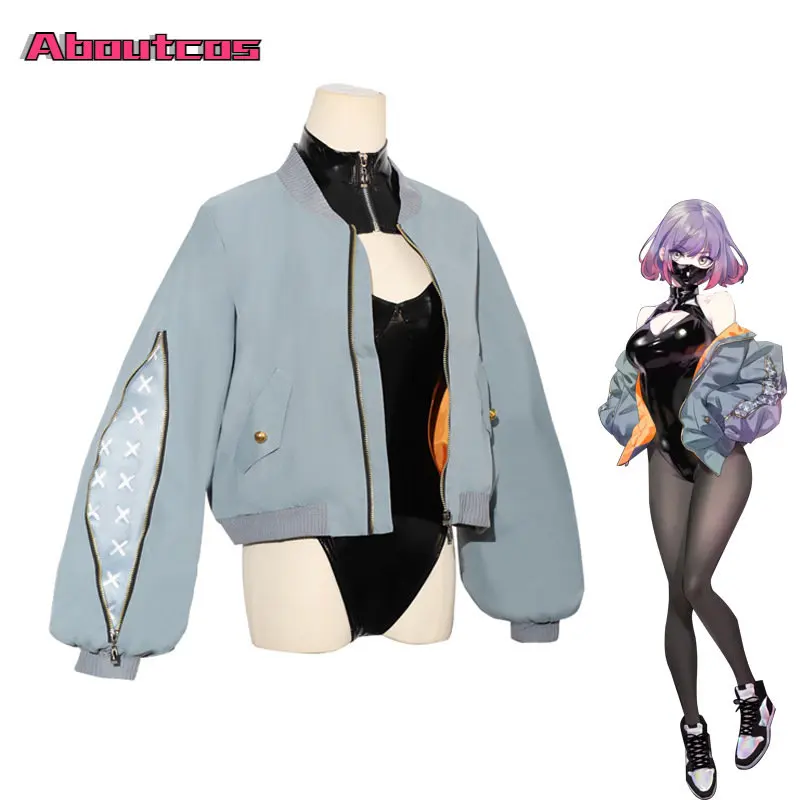

Aboutcos LUNA Cosplay Costume Sweet Lovely Sexy Jumpsuits Halloween Uniforms Unisex Activity Party Role Play For Women Clothing