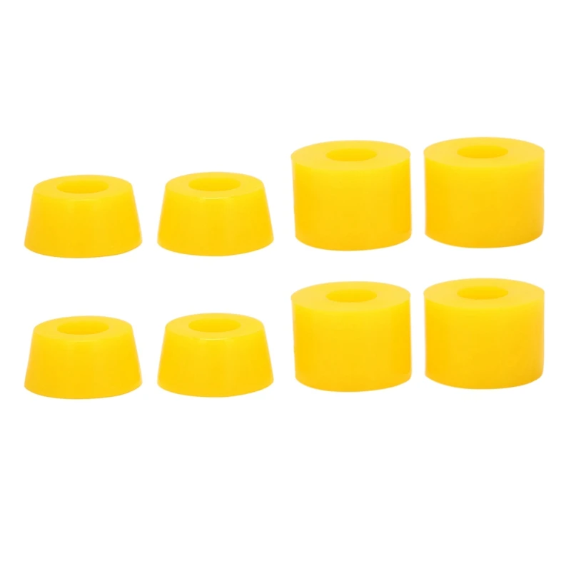 

8 шт. втулки для скейтборда Props Feed Tube 90A, желтые