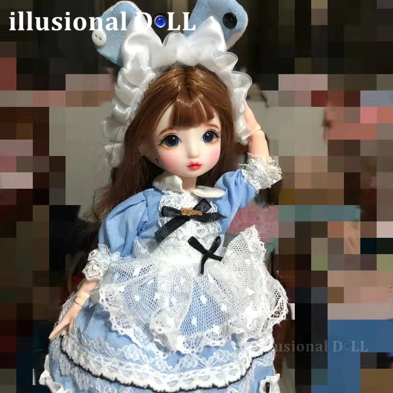 

30cm Doll with cloth 1/6 BJD Doll 6 point doll Dress Up Girl Toy Princess Doll Children's Birthday Gift