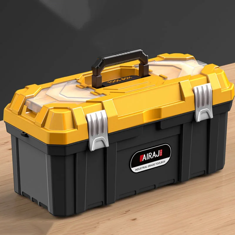 Multifunctional Tool Box Waterproof Boxs Shockproof Anti-fall Rigid Plastic Box Electrician Portable Empty Protective Toolcase