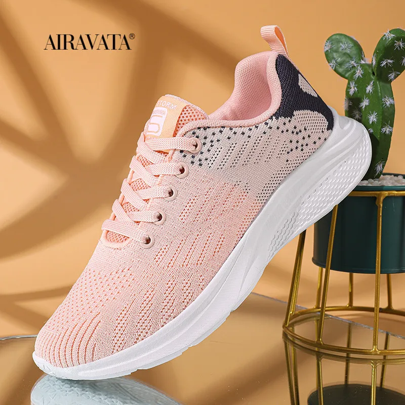 Womens Shoes Autumn Flat Gingham Sneakers Women Zapatillas De Mujer Outdoor Breathable Walking Ladies Shoes Candy Color