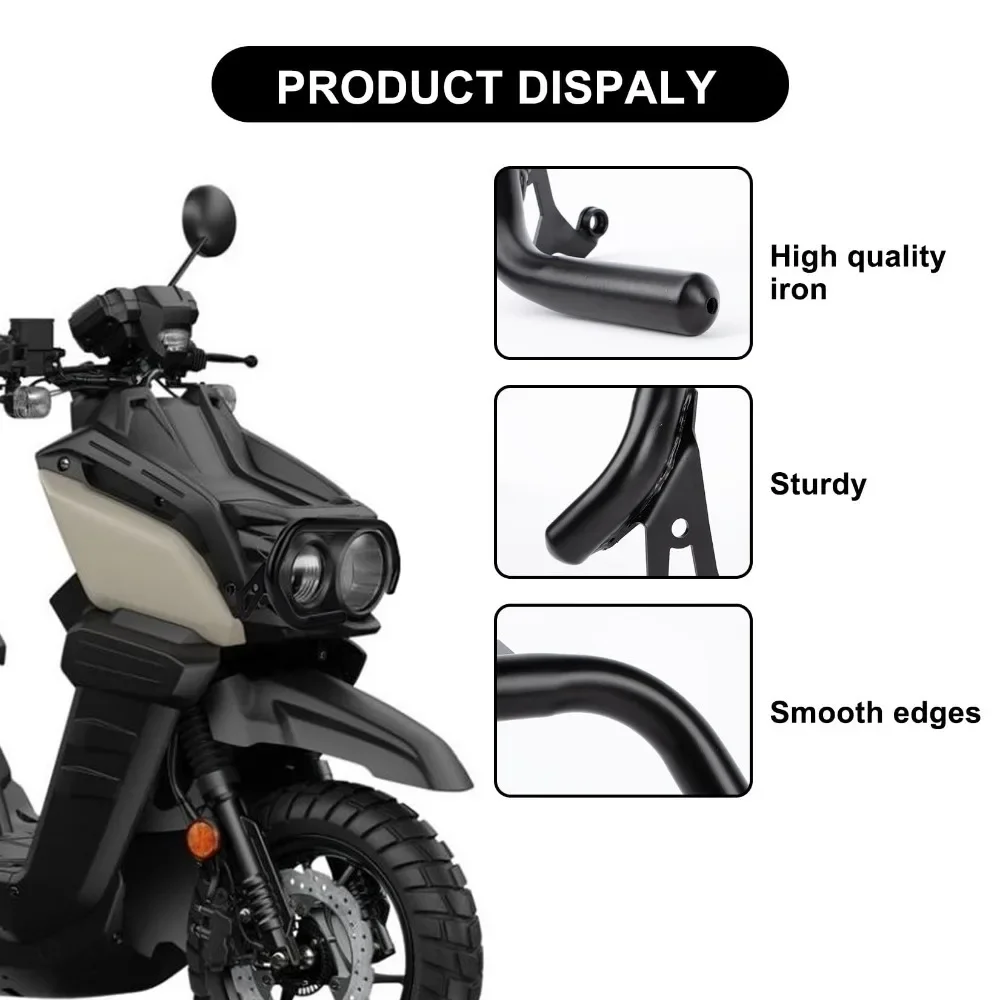Защита передней фары мотоцикла для YAMAHA Zuma 125 2022 2023 железная защита рамы