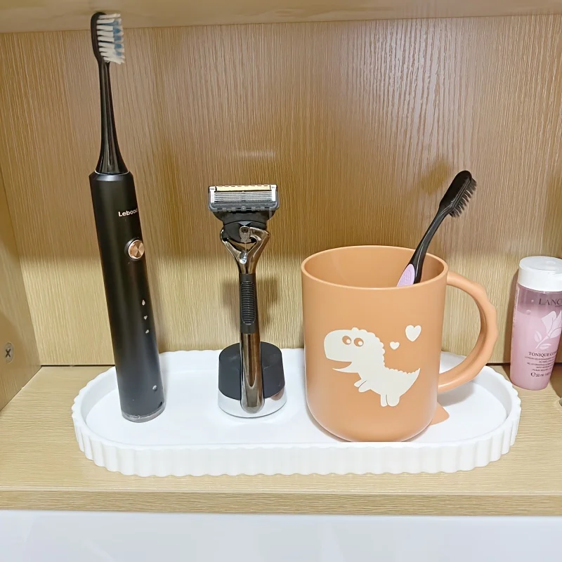 Поднос силиконовый для ванной комнаты поднос декоративный диспенсер мыла